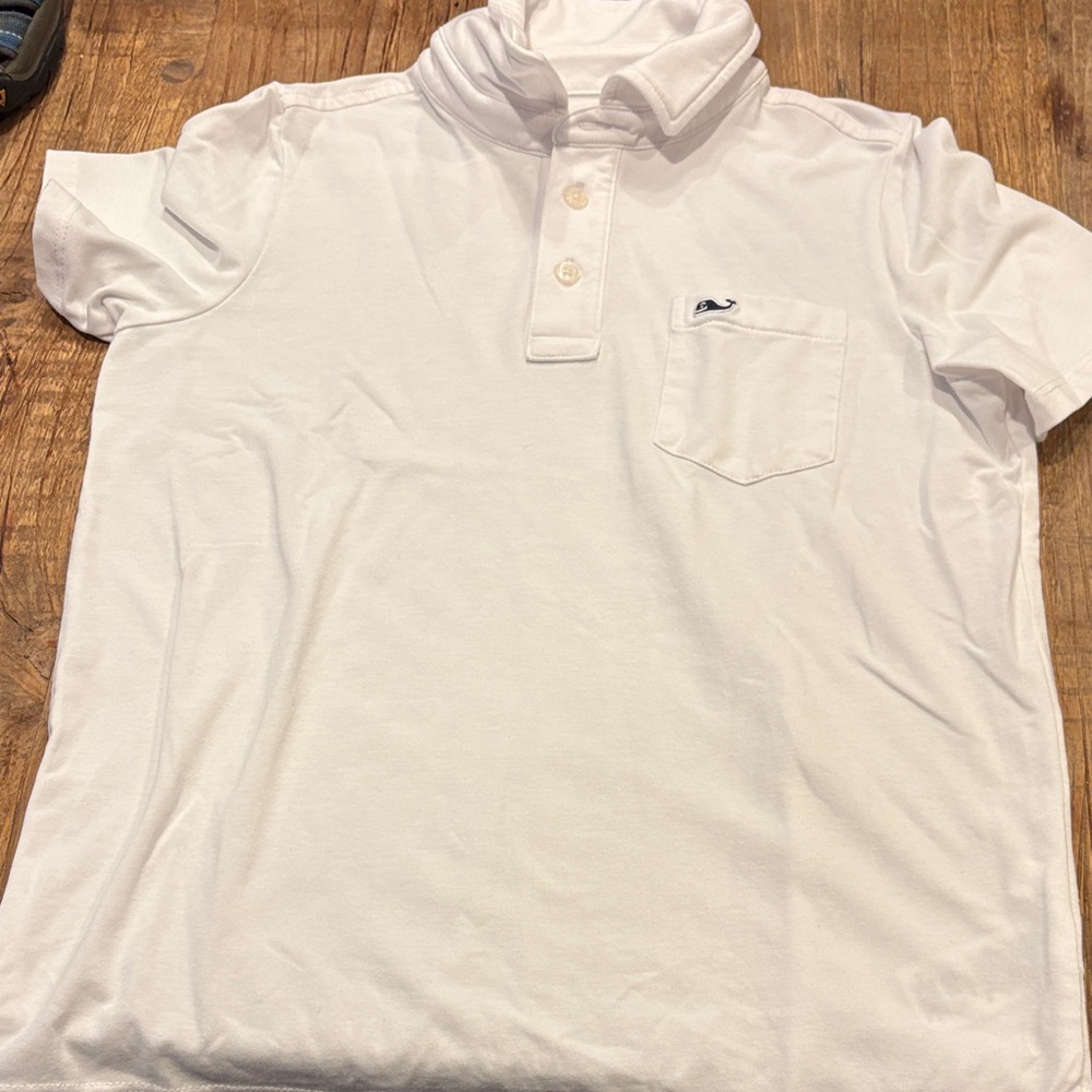 Vineyard Vines Classic White Polo Shirt